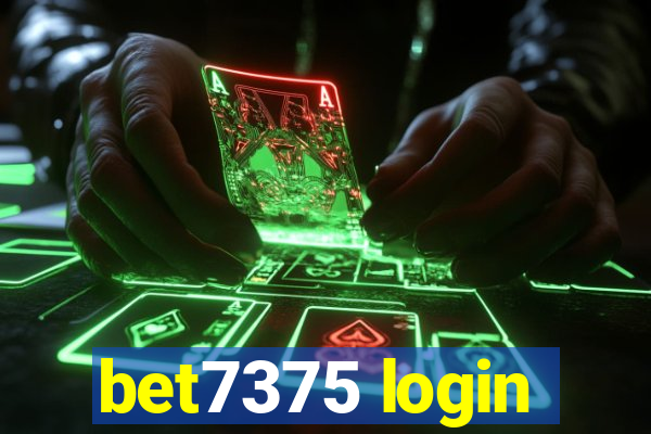 bet7375 login